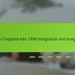 Geo-Targeted Ads: CRM Integration and Insights