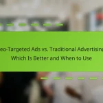 Geo-Targeted Ads vs. Traditional Advertising: Which Is Better and When to Use