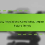Privacy Regulations: Compliance, Impact and Future Trends